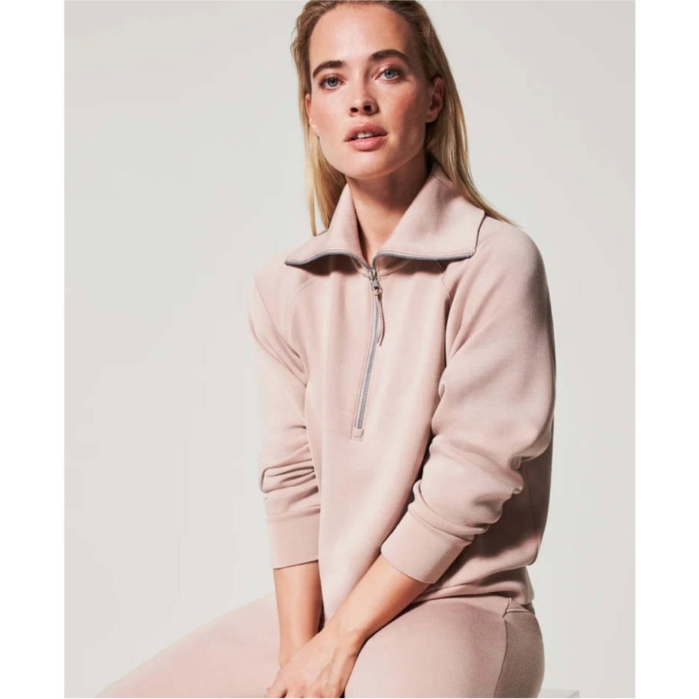 Spanx Air Essentials Half Zip Pullover - image 1